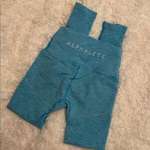 Alphalete Teal High-Rise Leggings
